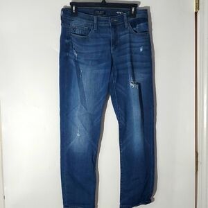 Judy Blue Distressed Boyfriend Fit Stretch Jeans 27W
